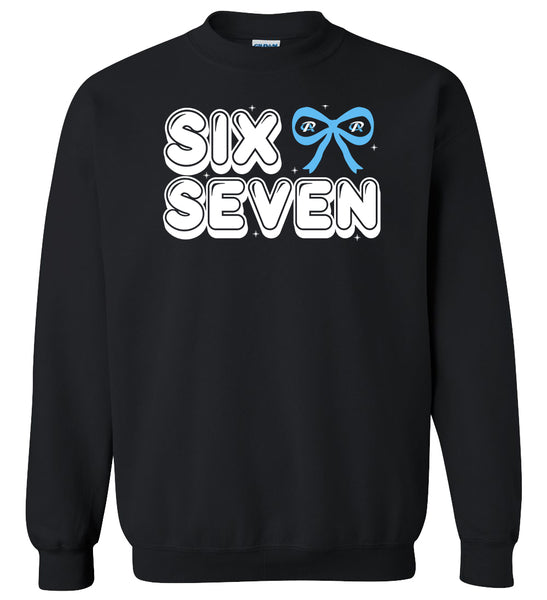 PA Six-Seven Black Crewneck Sweatshirt