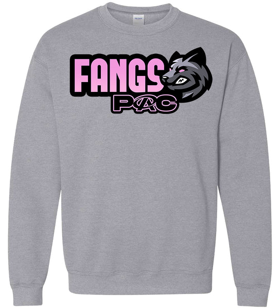 Fangs Sport Gray Crewneck Sweatshirt