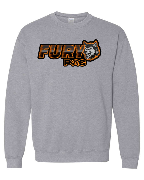 Fury  Sport Gray Crewneck Sweatshirt