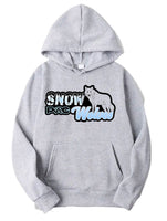 Snow wolves PAC 2023-24 team Premier athletics logo Gray Hoodie (Copy)