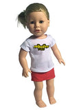 2023-2024 Premier Columbia Teams 18 inch doll shirt