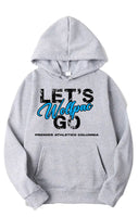 Let’s go WolfPAC Premier athletics Columbia logo Gray Hoodie