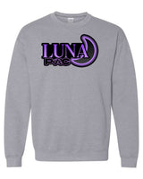 Luna Sport Gray Crewneck Sweatshirt
