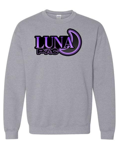 Luna Sport Gray Crewneck Sweatshirt