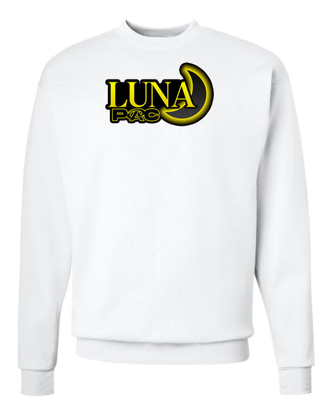 Luna White Crewneck Sweatshirt