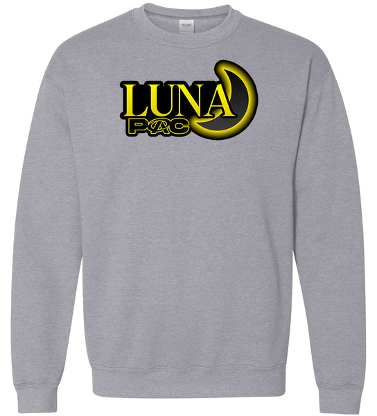 Luna Sport Gray Crewneck Sweatshirt