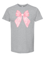 Pink Bow Cheer Mom HG T-Shirt
