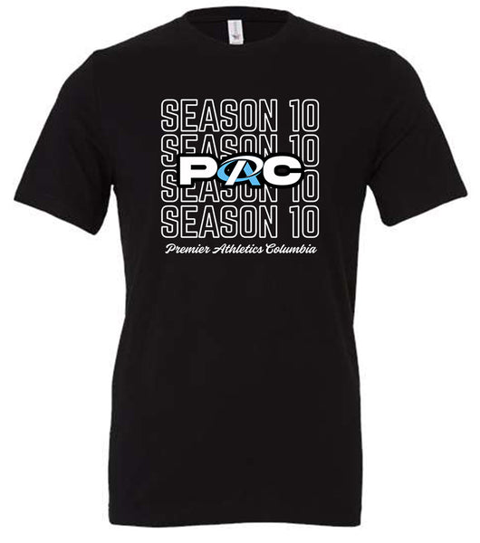 PAC Season 10 Black T-Shirt