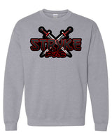 Stryke Sport Gray Crewneck Sweatshirt