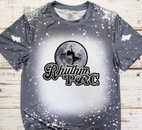 Rythm 2023-24 PAC logo gray  bleached  designed T-shirt