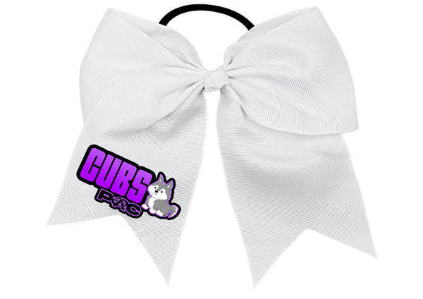 Cubs PAC team white bow