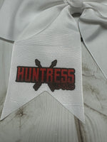 2023- 2024 Huntress PAC team white bow