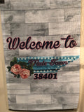 Welcome to MuleTown Garden Flag