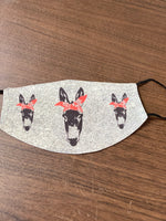 Multi Mule design Face Cover with pouch for filter
