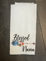 Blessed Nana design kitchen towel