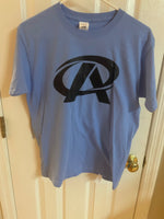 Premier Athletics logo Carolina blue T-shirt