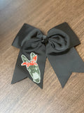Black Mule Cheer style bow