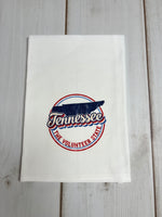 Tennessee the volunteer state design kitchen towel