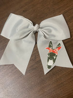 Gray Mule Cheer style bow