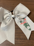 White Mule Cheer style bow