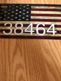 Flag 38464 License Plate