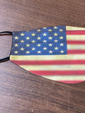 American Flag Face Cover with pouch for filter