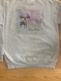 White Stone Dance designed  GRAY Sweatshirt