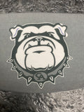 CA Bulldog With a black background Face Cover