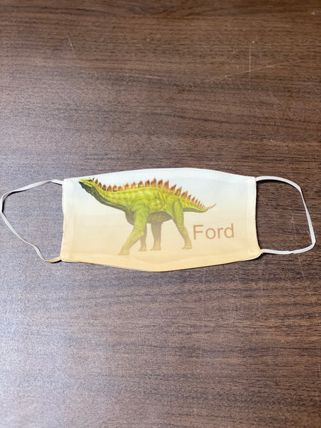 Personalized Realistic Dinosaur Face Cover