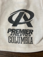 18 inch doll black Premier Columbia logo white-shirt