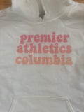 Premier Athletics Columbia designed  WHIITE Sweatshirt
