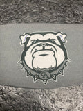 CA Bulldog With a black background Face Cover