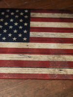 American Flag Glass Cutting Board